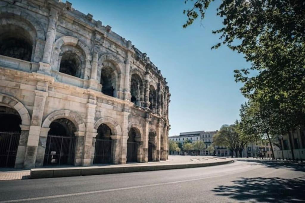 Studio 23M2 Moderne Hypercentre - Arenes A 2 Min Nîmes Buitenkant foto